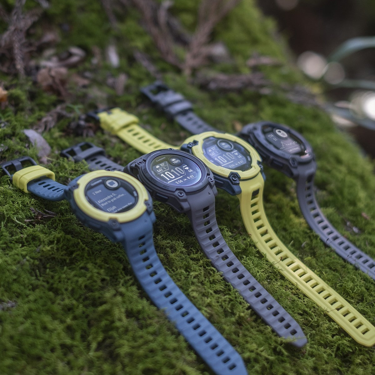 Reloj Garmin Instinct E - 45mm Amarillo con Correa Amarilla 010-02933-01