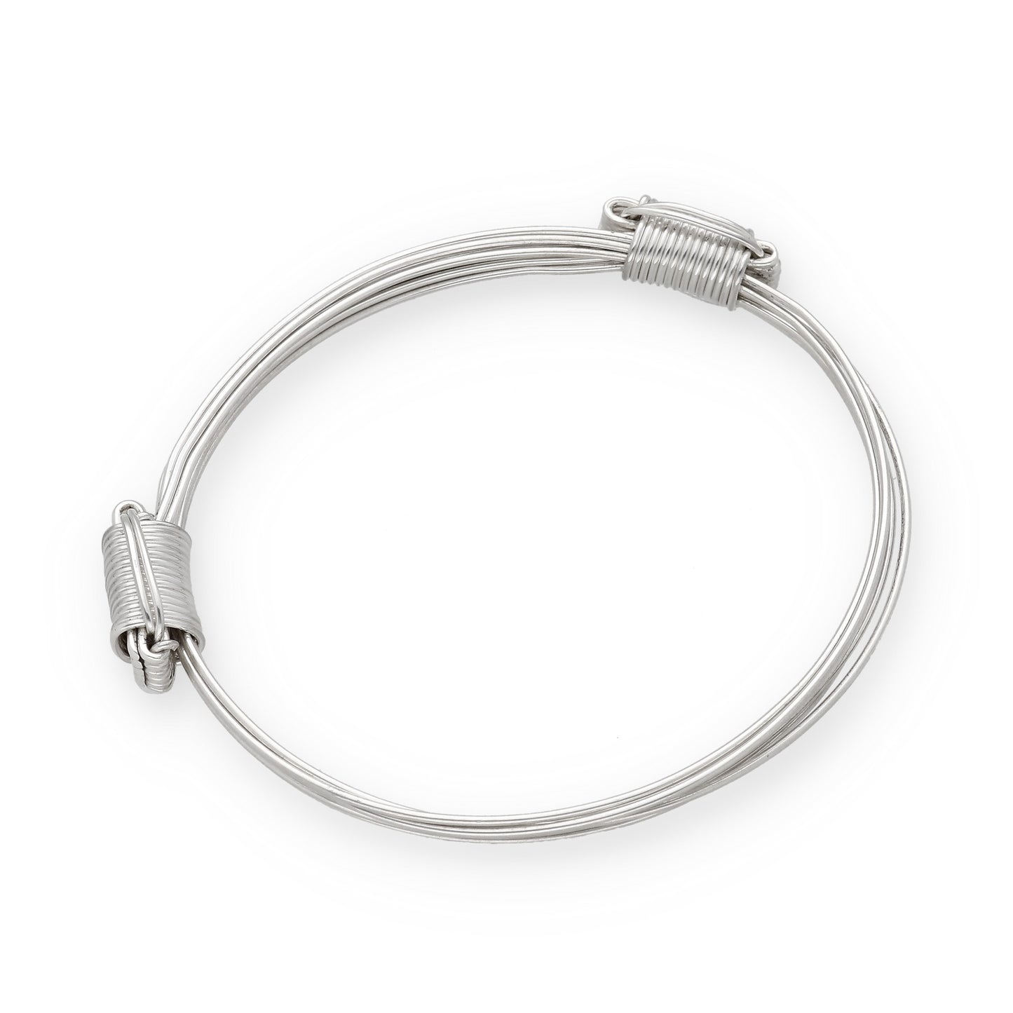 Pulsera de Nudos Africanos en Plata de Ley