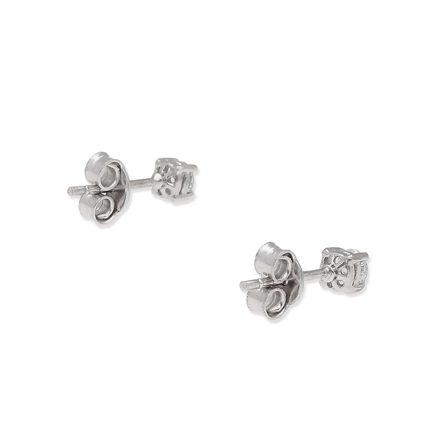 Pendientes Lumine de Diamantes en Oro Blanco de 18K