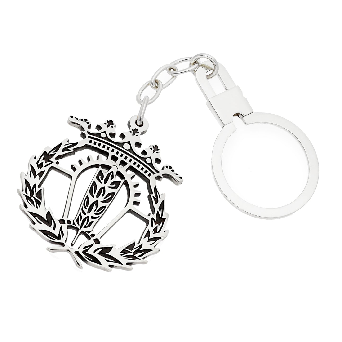 Llavero Insignia de Empresariales en Plata de Ley 925