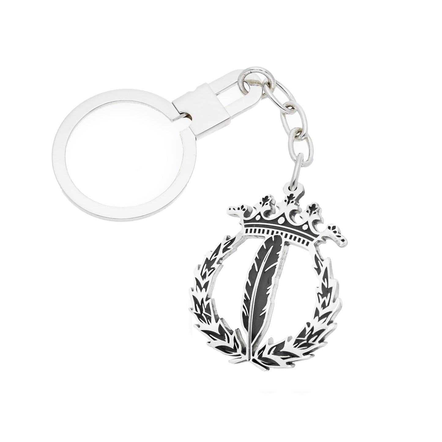 Llavero Insignia de Periodismo en Plata de Ley 925