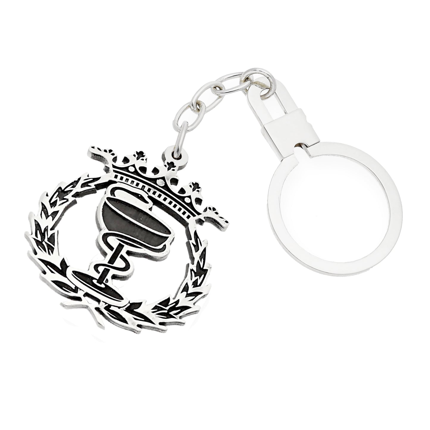 Llavero Insignia de Farmacia en Plata de Ley 925