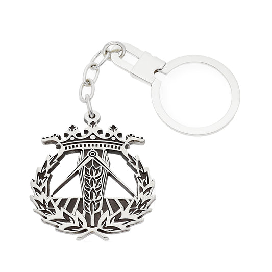 Llavero Insignia de Ingeniería Técnica Agrícola en Plata de Ley 925