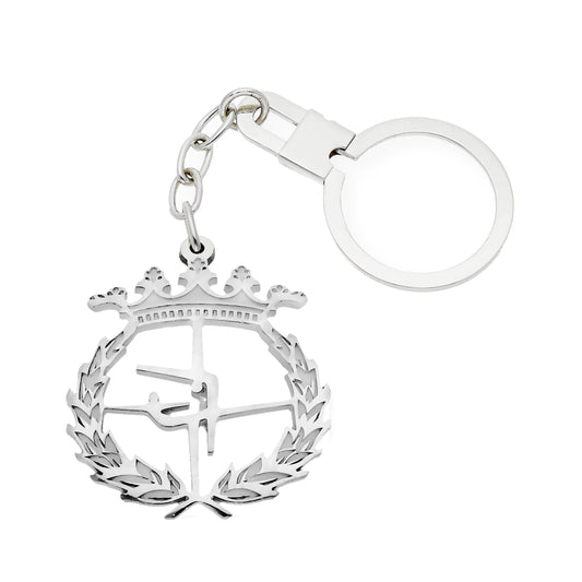 Llavero Insignia de Ciencias del Deporte en Plata de Ley 925