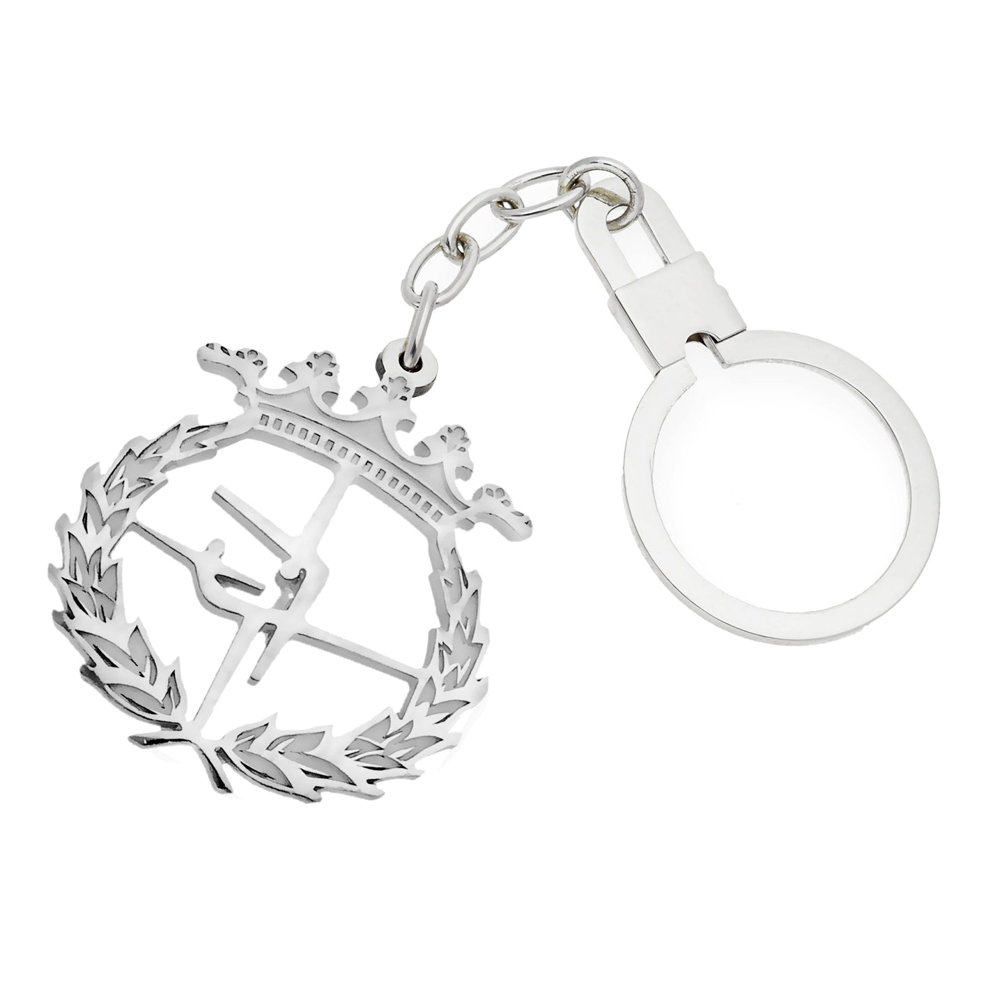 Llavero Insignia de Ciencias del Deporte en Plata de Ley 925