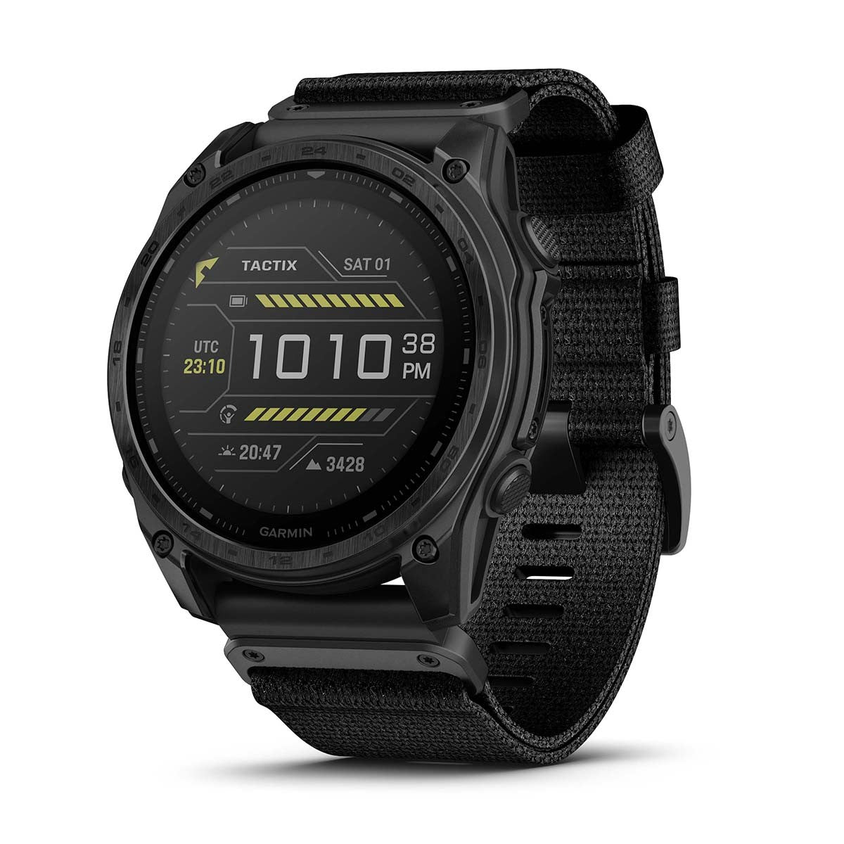 Reloj Garmin Tactix 8 - 51mm Solar Elite con Calculadora Applied Ballistics Ultralight 010-03407-11