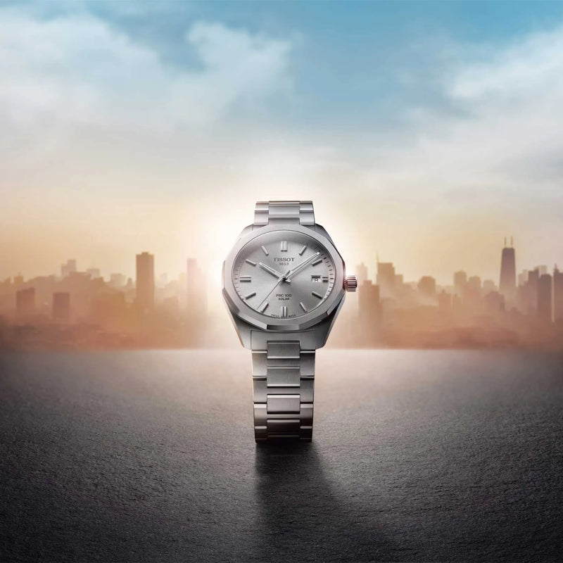 Reloj Tissot PRC 100 Solar Quartz 39mm T151.422.11.031.00