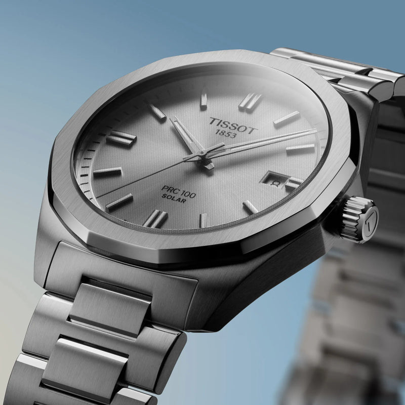 Reloj Tissot PRC 100 Solar Quartz 39mm T151.422.11.031.00