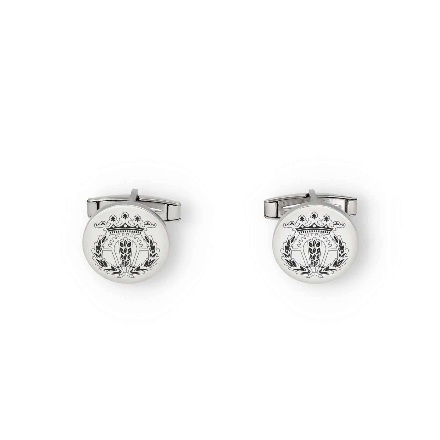 Gemelos Insignia de Empresariales en Plata de Ley 925
