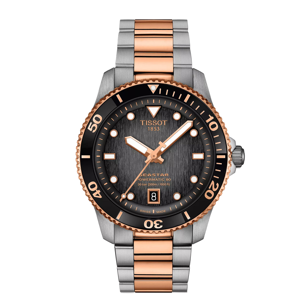 Reloj Tissot Seastar 1000 Powermatic 80 40mm T120.807.22.051.01