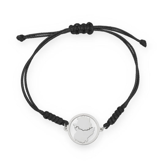 Pulsera Macramé de Extremadura con Plata de Ley 925