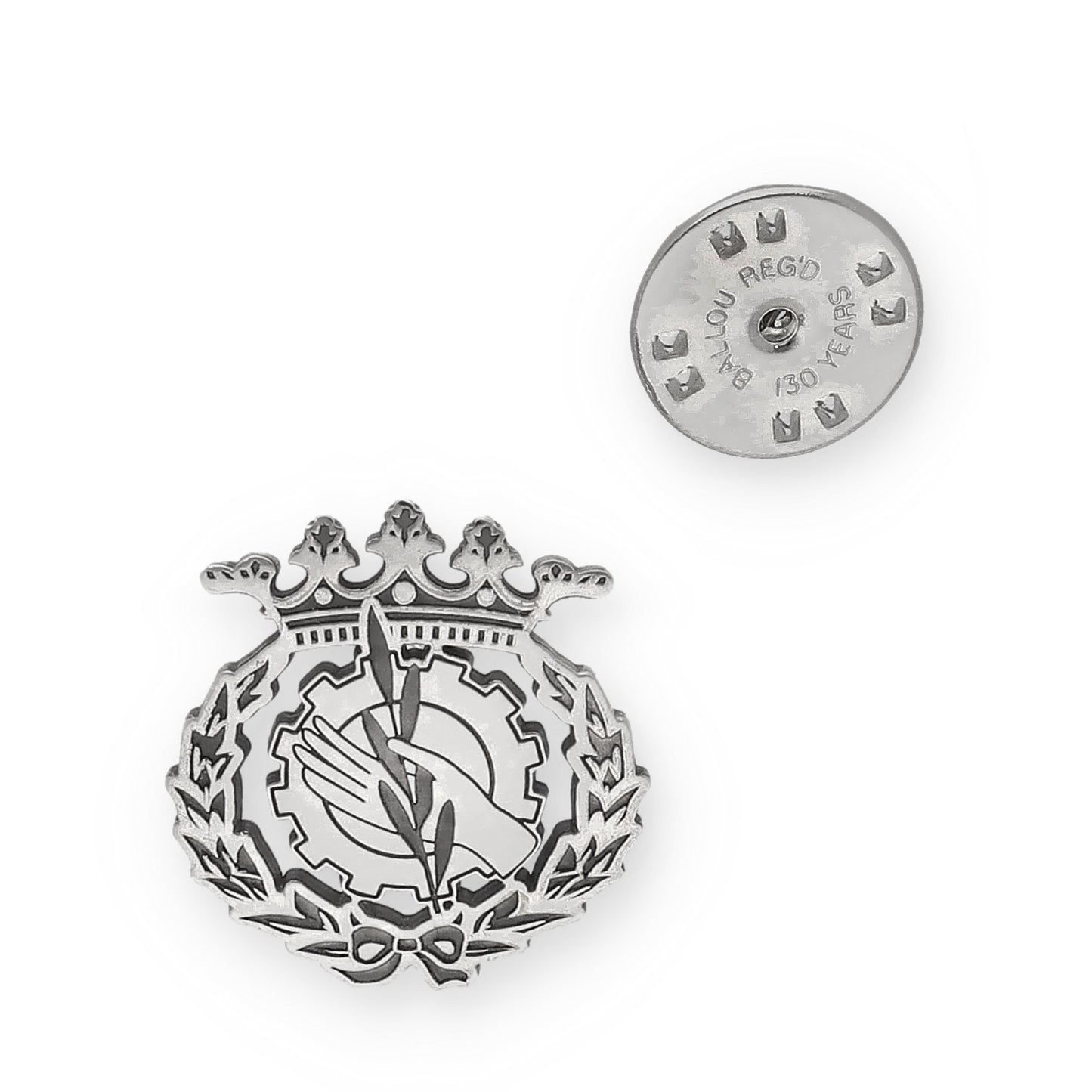 Pin Insignia Profesional de Trabajo Social en Plata de Ley 925