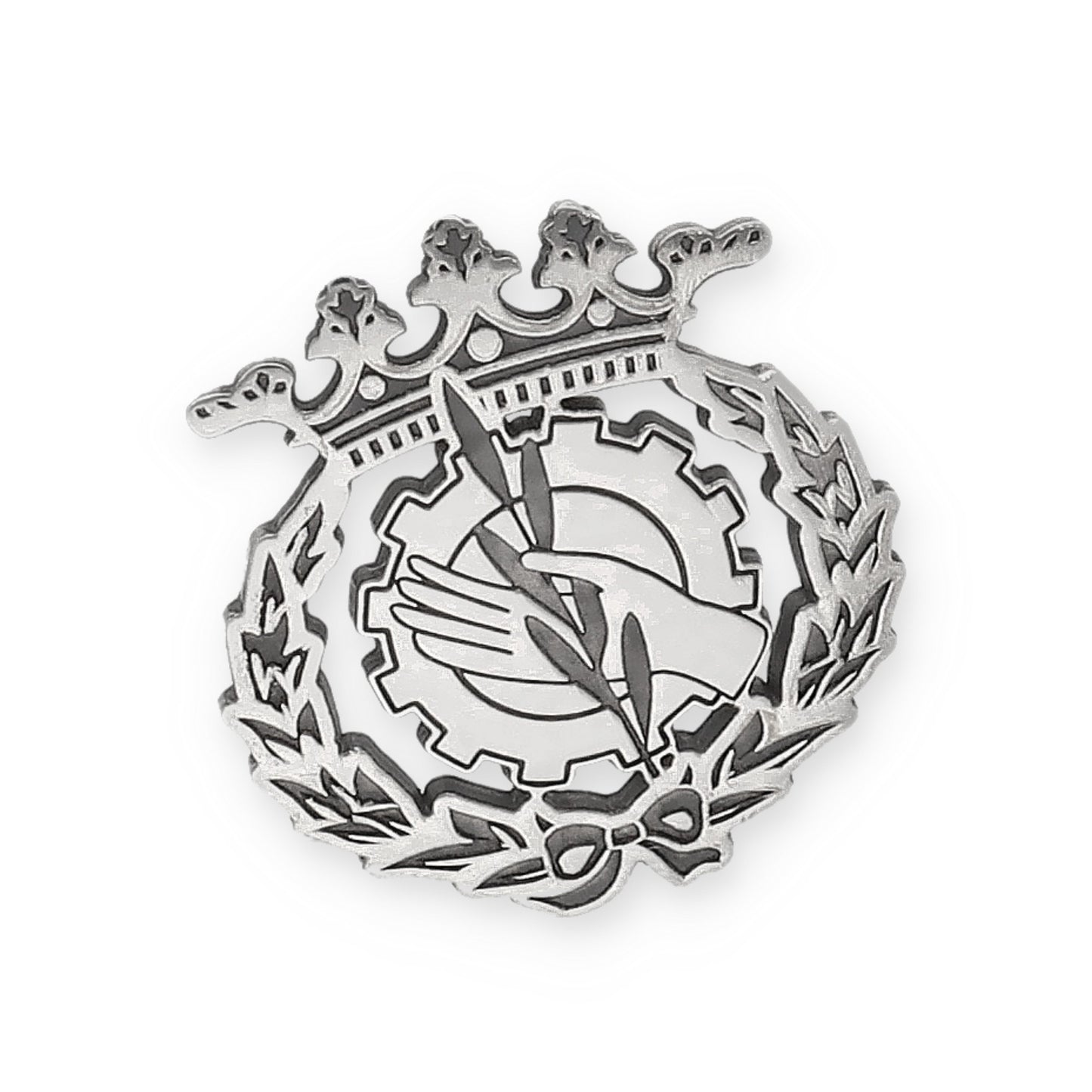 Pin Insignia Profesional de Trabajo Social en Plata de Ley 925