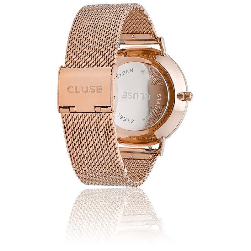 Reloj Cluse LA BOHEME Mesh Rose Gold/White CL18112