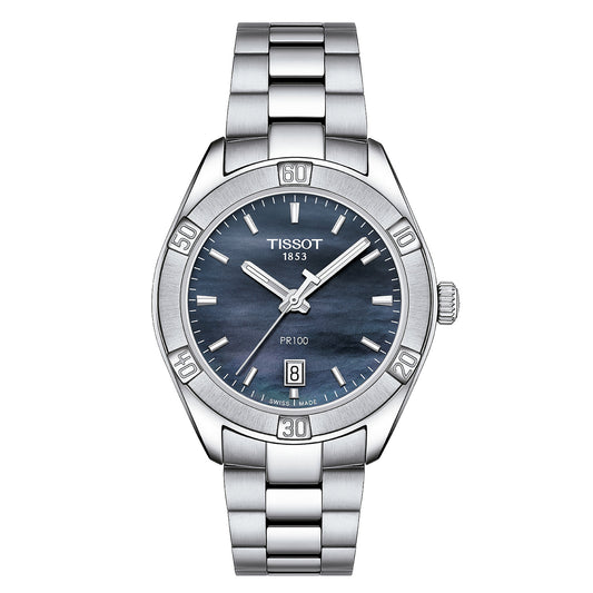 Reloj Tissot PR 100 Sport Chic T101.910.11.121.00