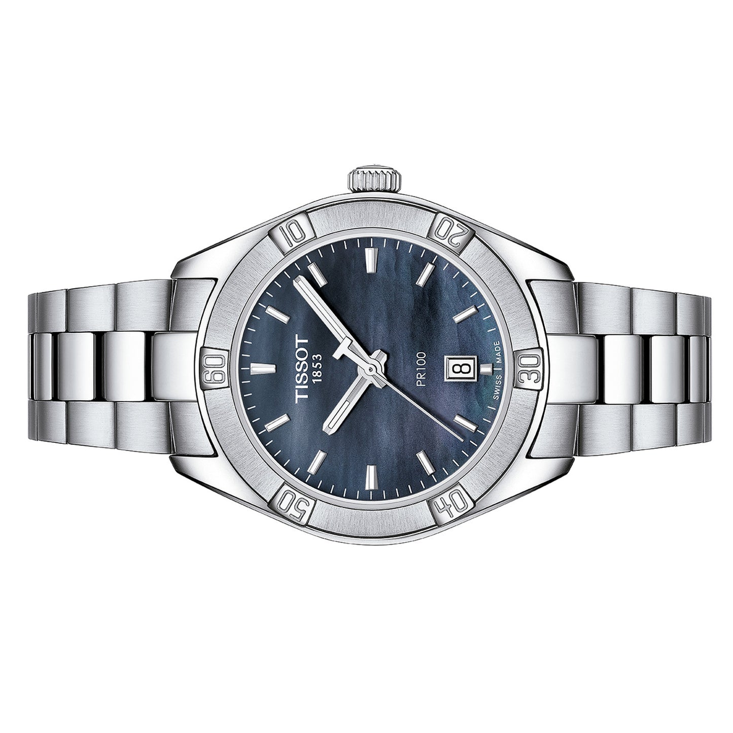 Reloj Tissot PR 100 Sport Chic T101.910.11.121.00