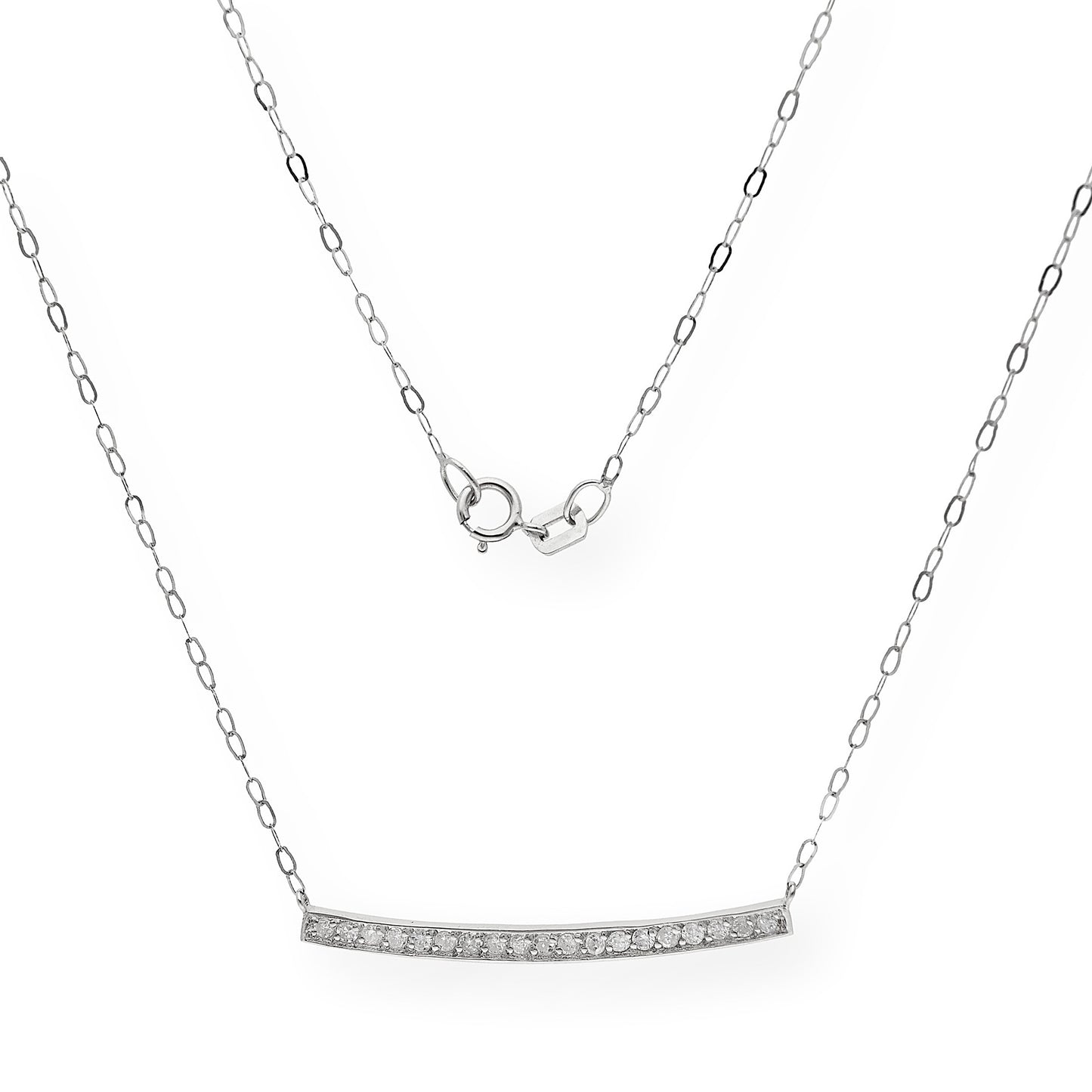 Collar de Oro y Diamantes Brillantes
