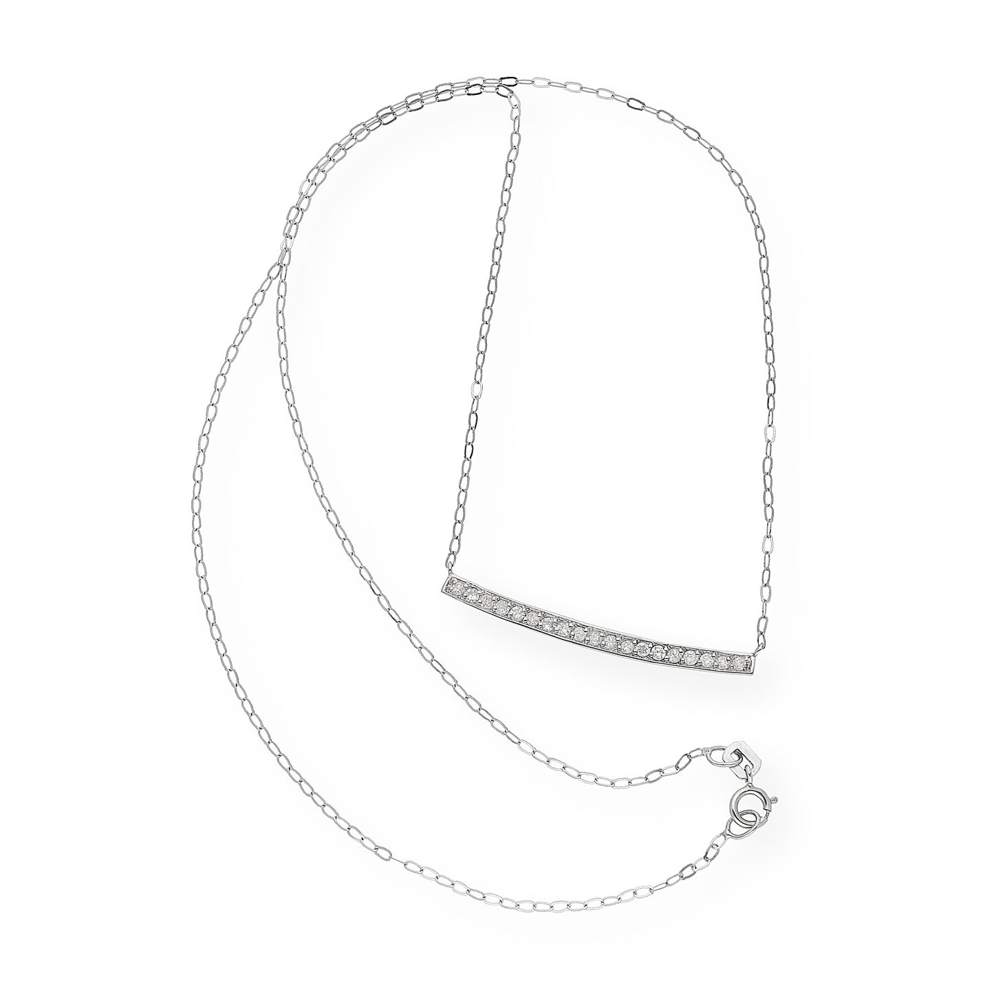 Collar de Oro y Diamantes Brillantes