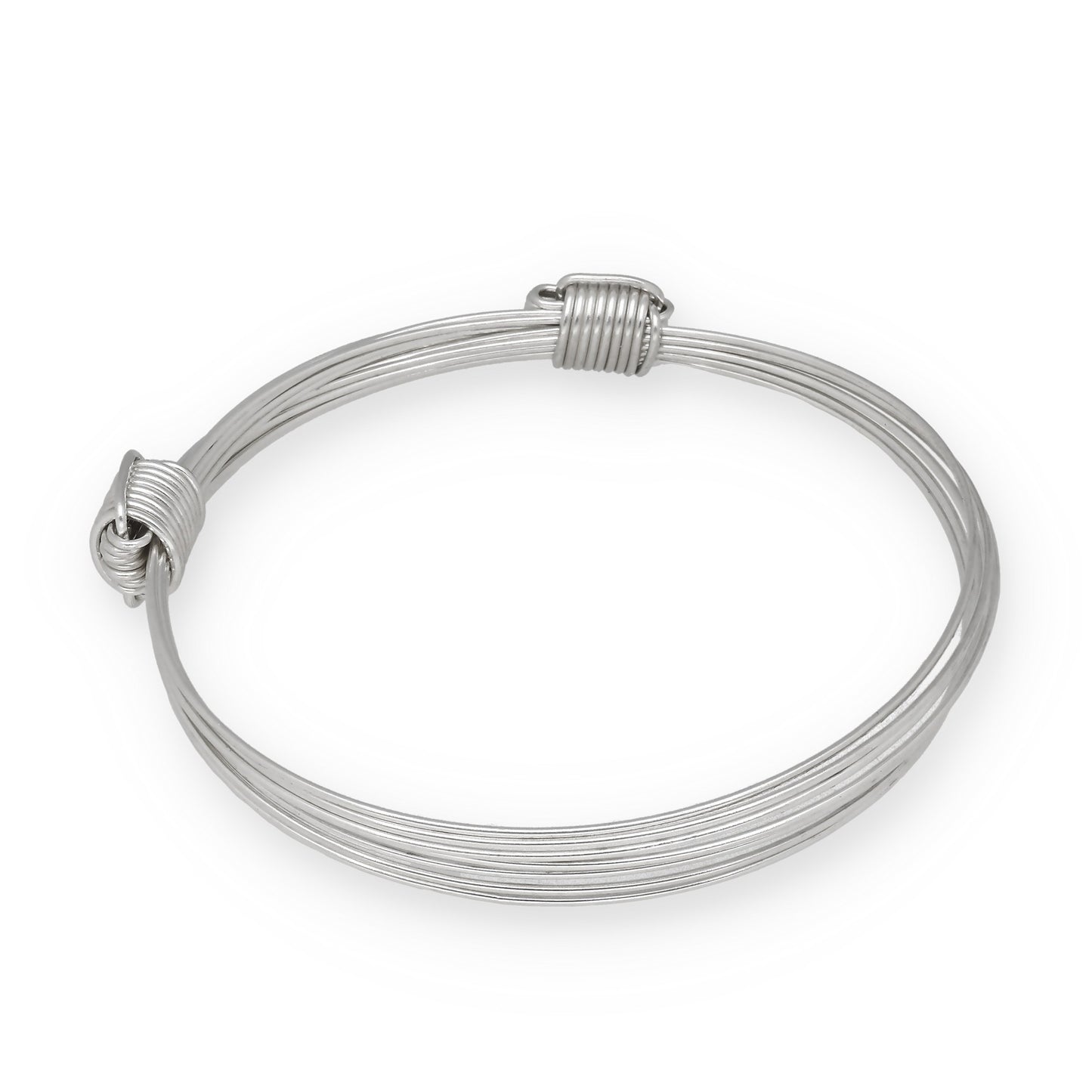 Pulsera de Nudos Africanos en Plata de Ley