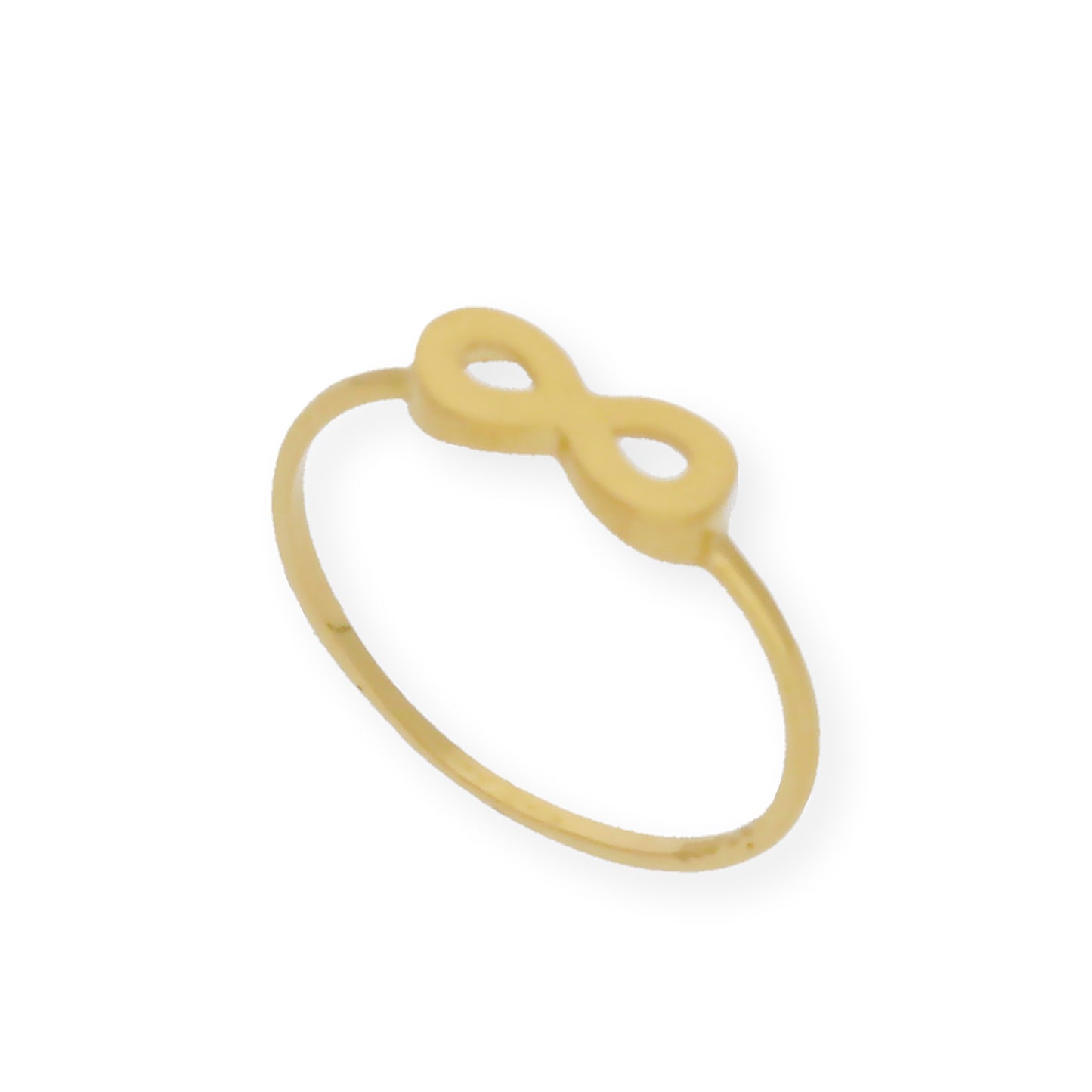 Anillo Infinito en Oro 18k Diseño Liso