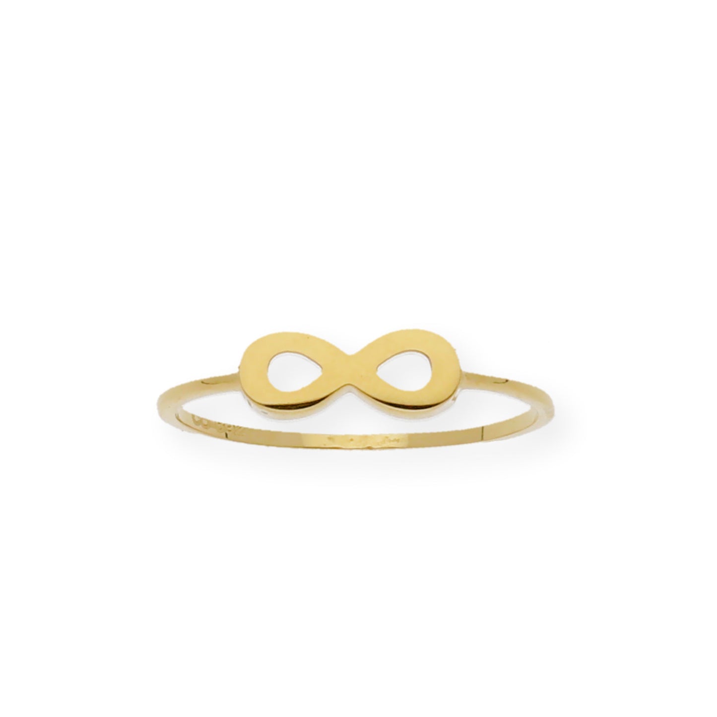 Anillo Infinito en Oro 18k Diseño Liso