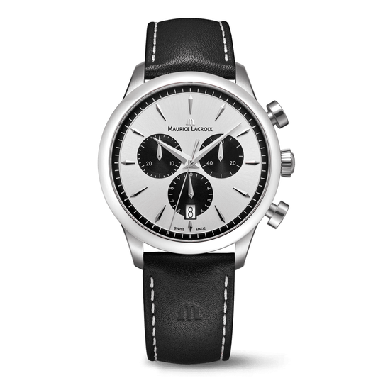 Reloj Maurice Lacroix 1975 Quartz Chronograph 40mm 751038-SS001-130-2