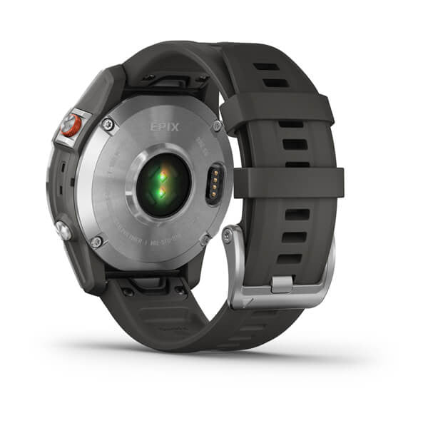 Reloj Garmin epix (Gen 2) Acero color plata gris 010-02582-01