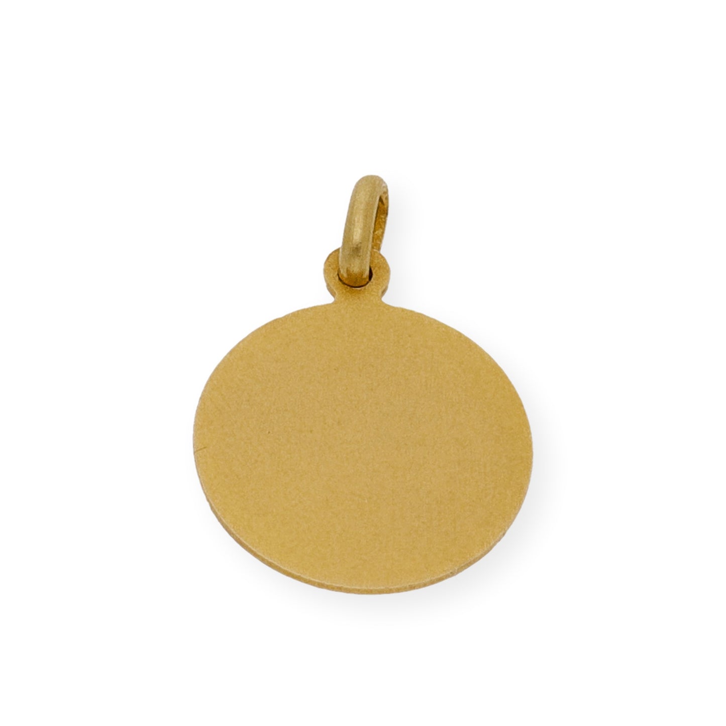 Medalla de Bebé con Diseño Niño Pesebre en Oro de Ley 18k