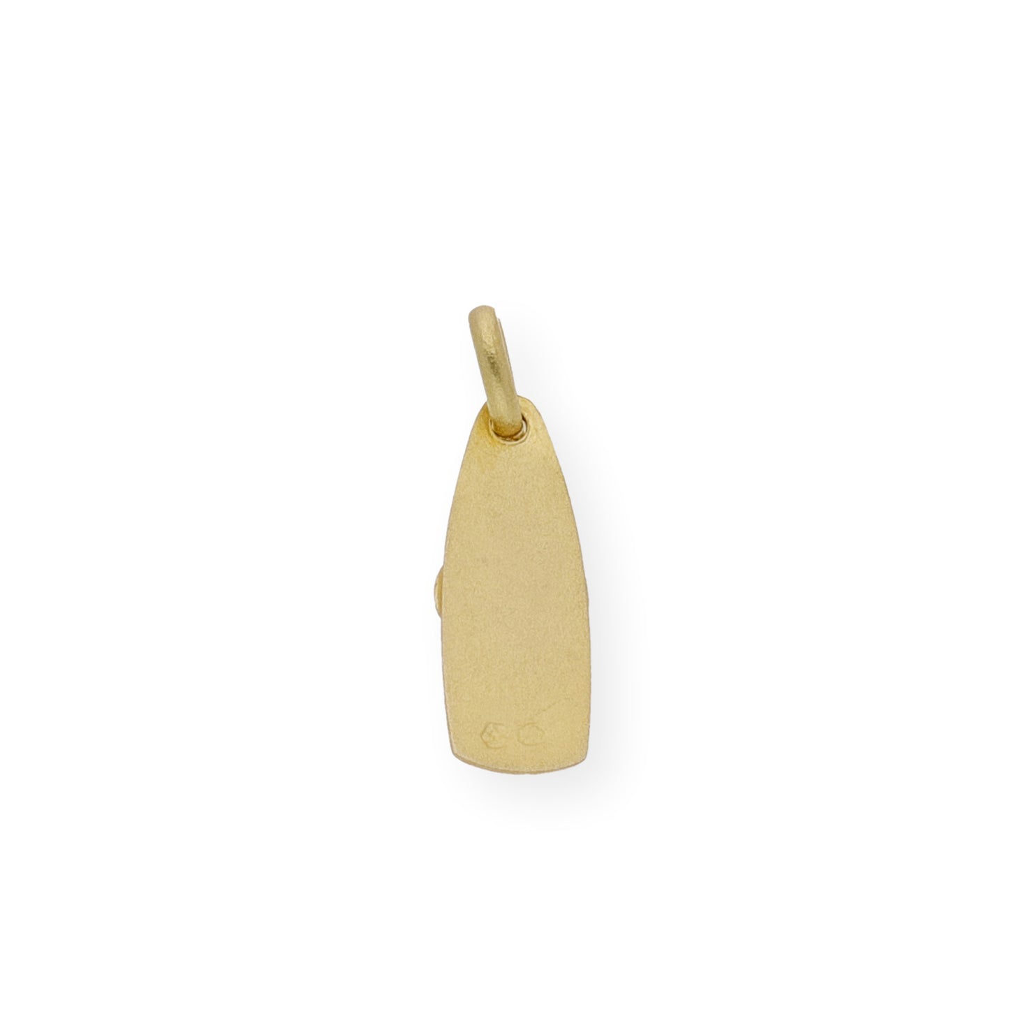 Medalla de Bebé Virgen Niña en Oro de Ley 18k