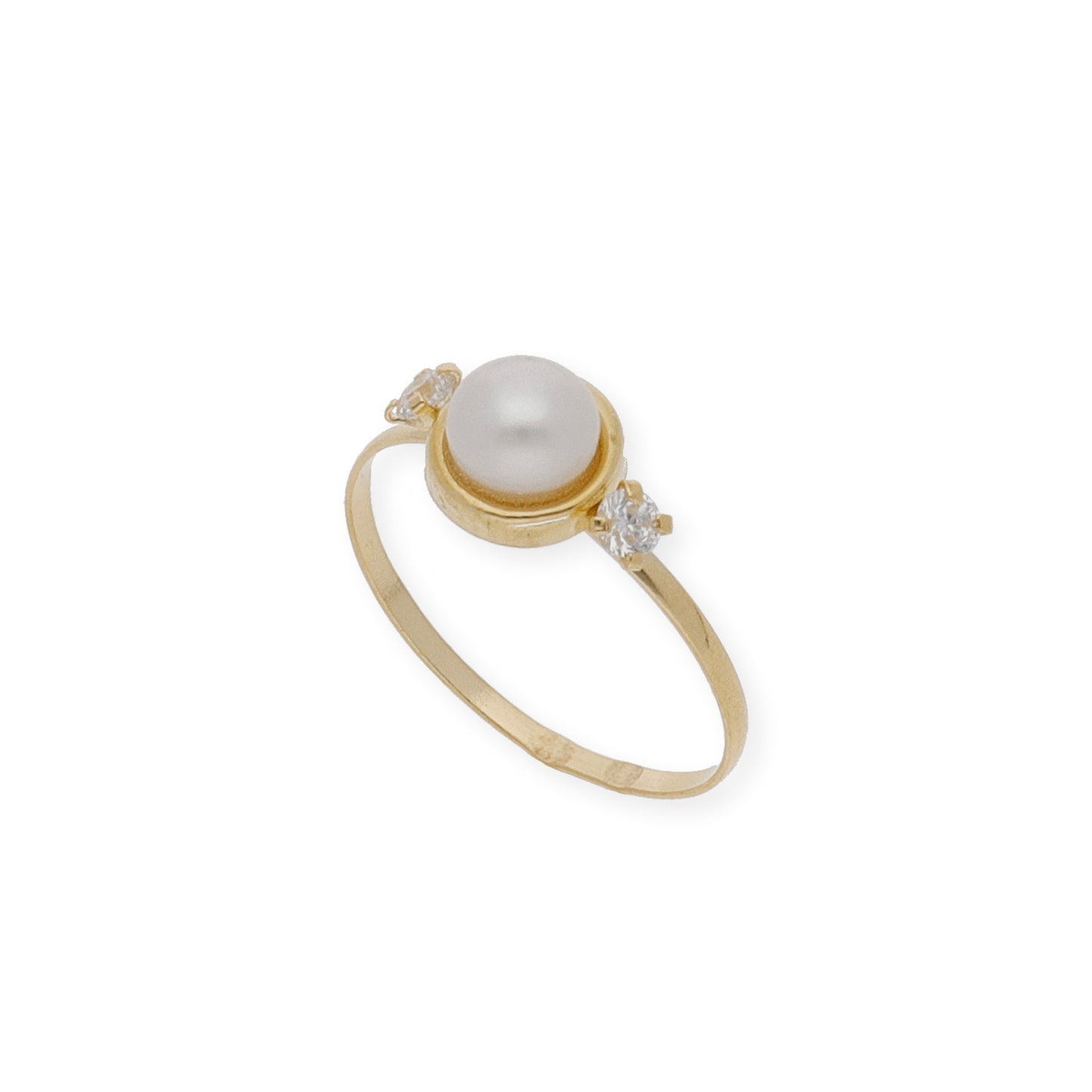 Conjunto de pendientes y sortija Oro 18k