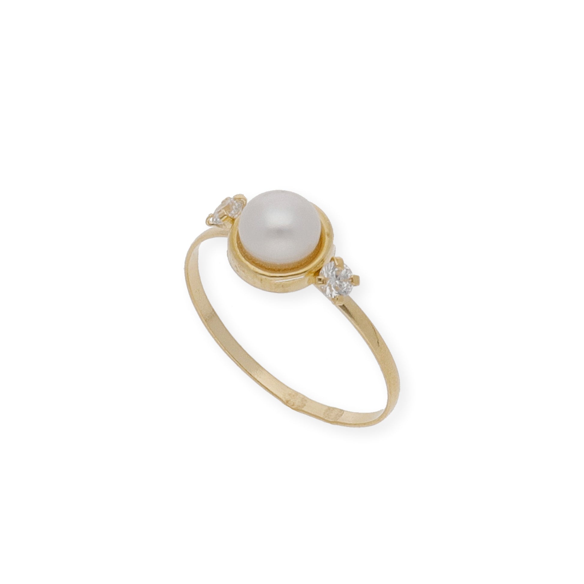 Conjunto de pendientes y sortija Oro 18k
