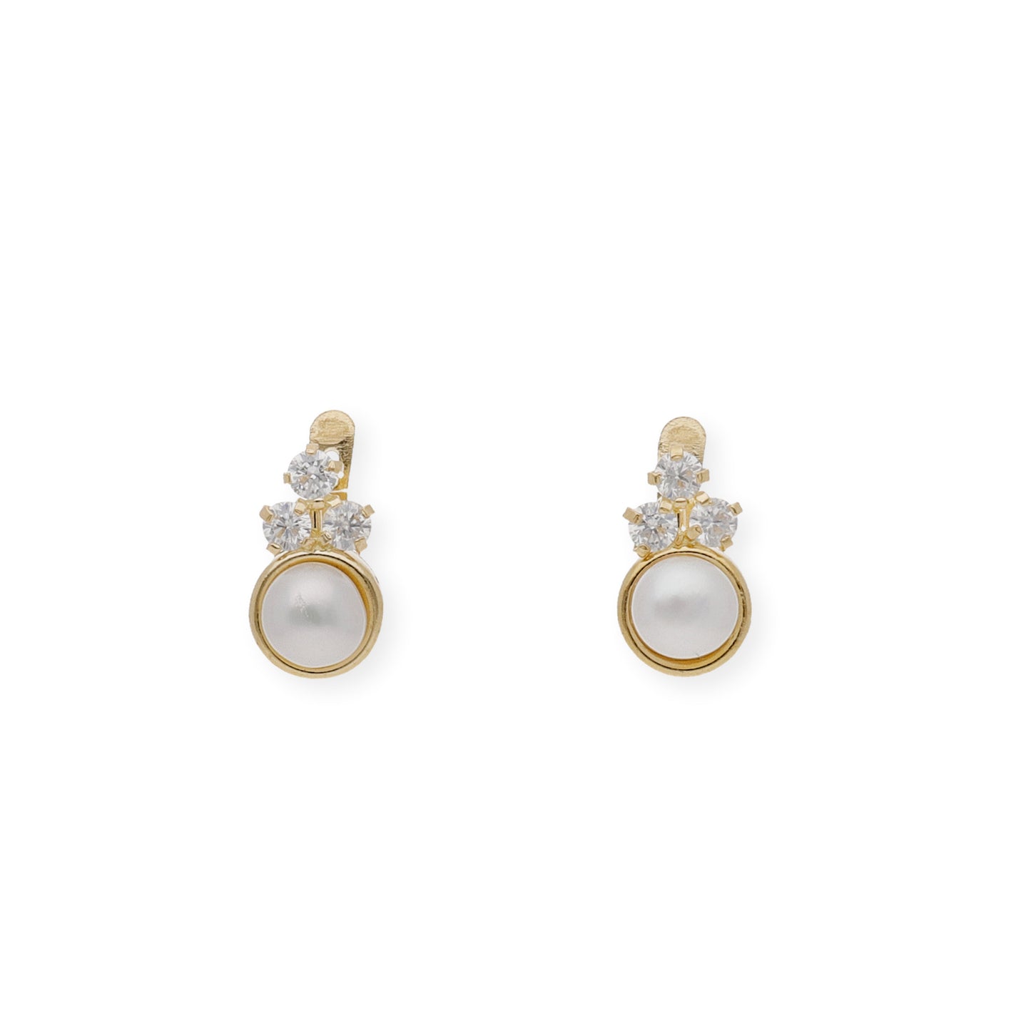 Conjunto de pendientes y sortija Oro 18k
