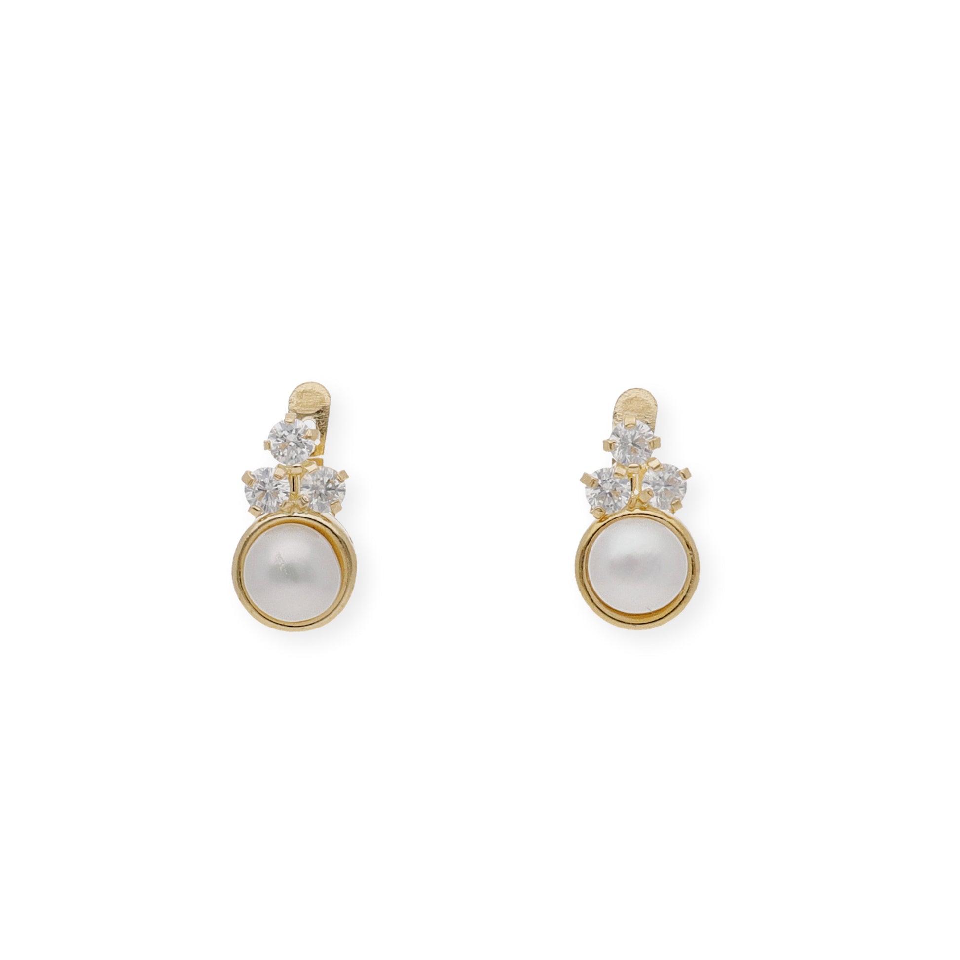 Conjunto de pendientes y sortija Oro 18k