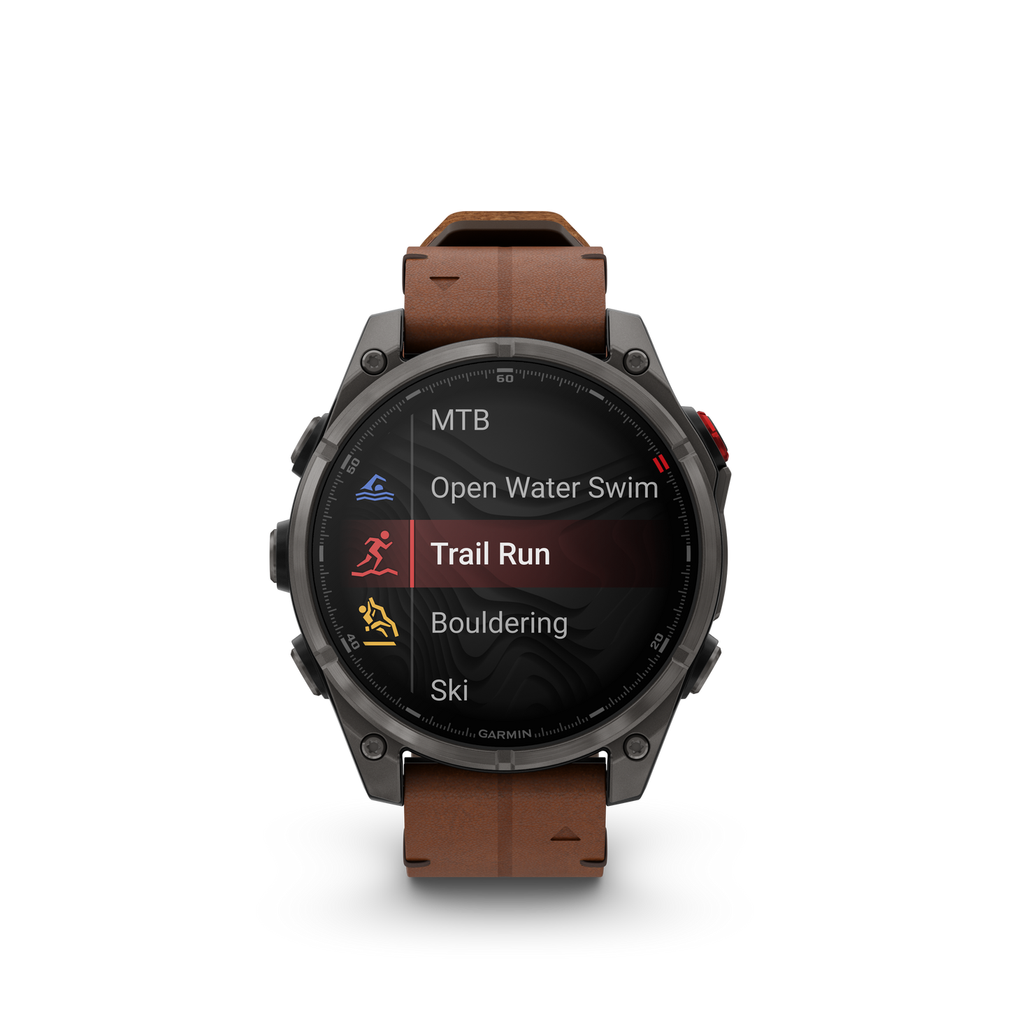 Reloj Garmin Fénix 8 PRO - 47mm Amoled Sapphire Titanio DLC Correa Cuero 010-03198-40