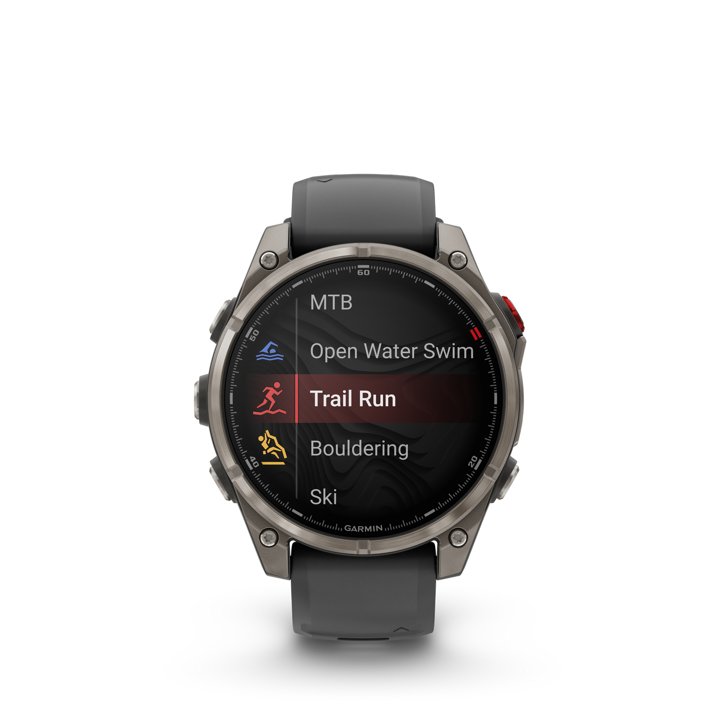 Reloj Garmin Fénix 8 PRO - 47mm Amoled Sapphire Titanio Correa Silicona Negra/Gris 010-03198-11