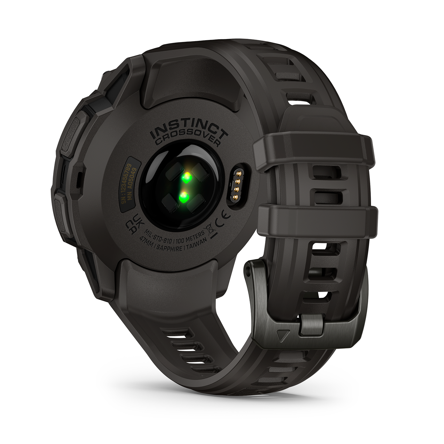 Reloj Garmin Instinct Crossover AMOLED Gris 010-03398-00
