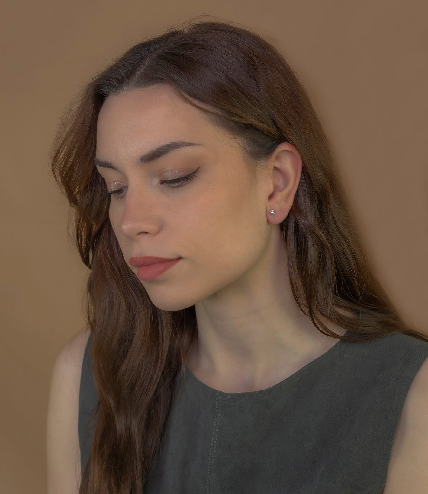 Pendientes Lumine de Diamantes en Oro Blanco de 18K