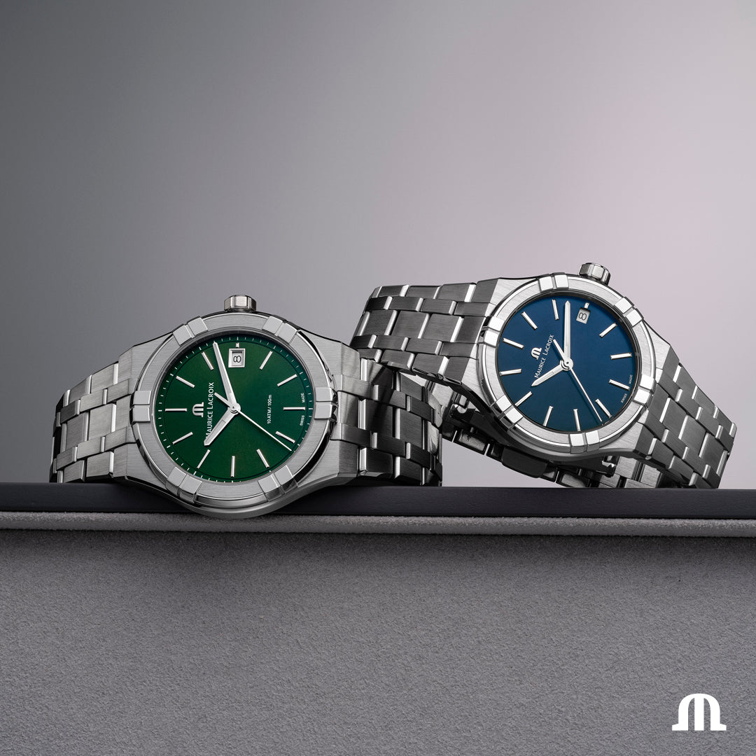 Reloj Maurice Lacroix Aikon Quartz Date 40mm AI1108-SS002-430-1