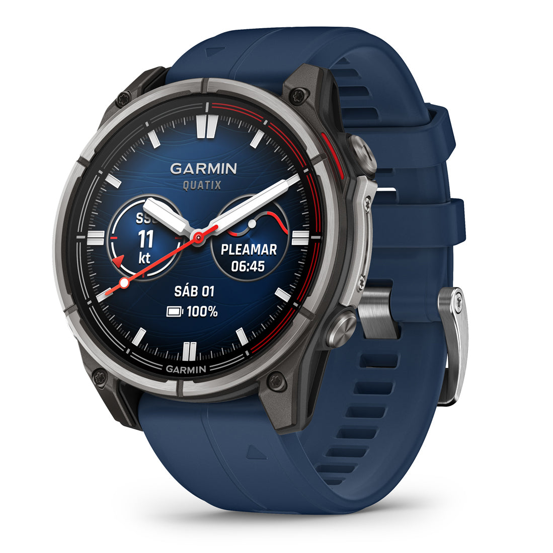 Reloj Garmin Quatix 8 - 47 mm, AMOLED Náutico con GPS 010-02904-51