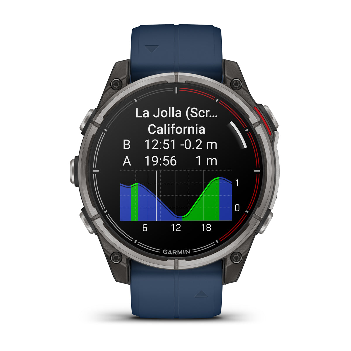 Reloj Garmin Quatix 8 - 47 mm, AMOLED Náutico con GPS 010-02904-51