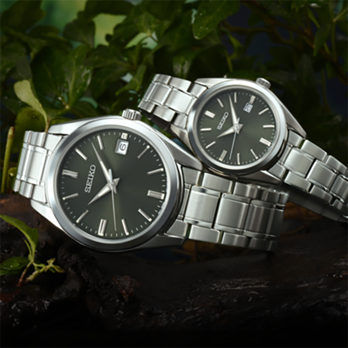 Reloj Seiko Neo Classic Zafiro Verde SUR533P1