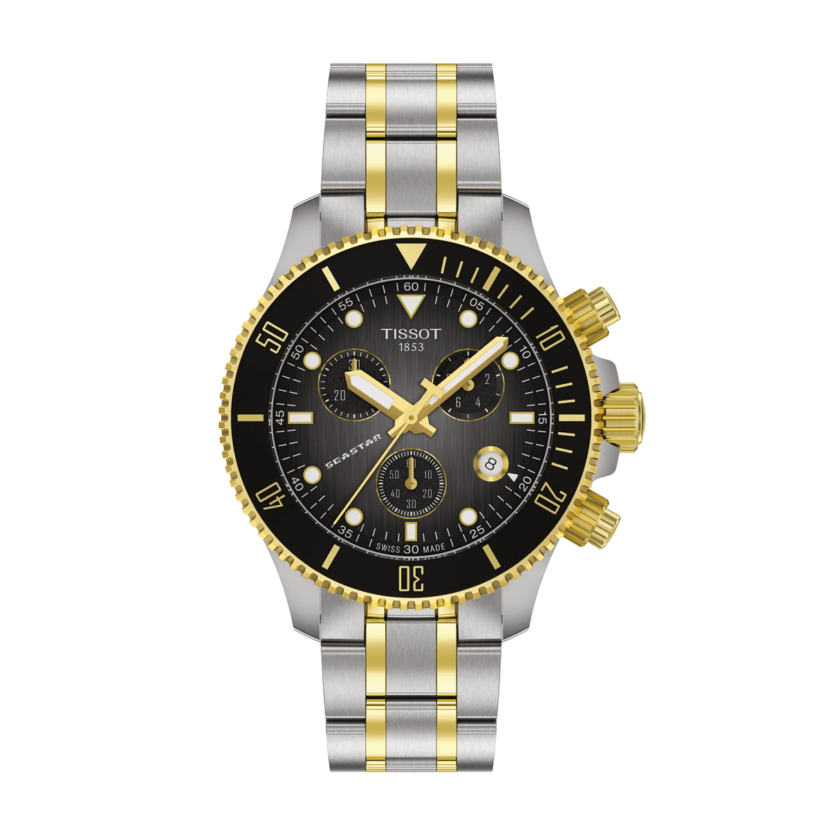 Reloj Tissot Seastar 1000 Quartz Chronograph 38mm T120.217.22.061.00