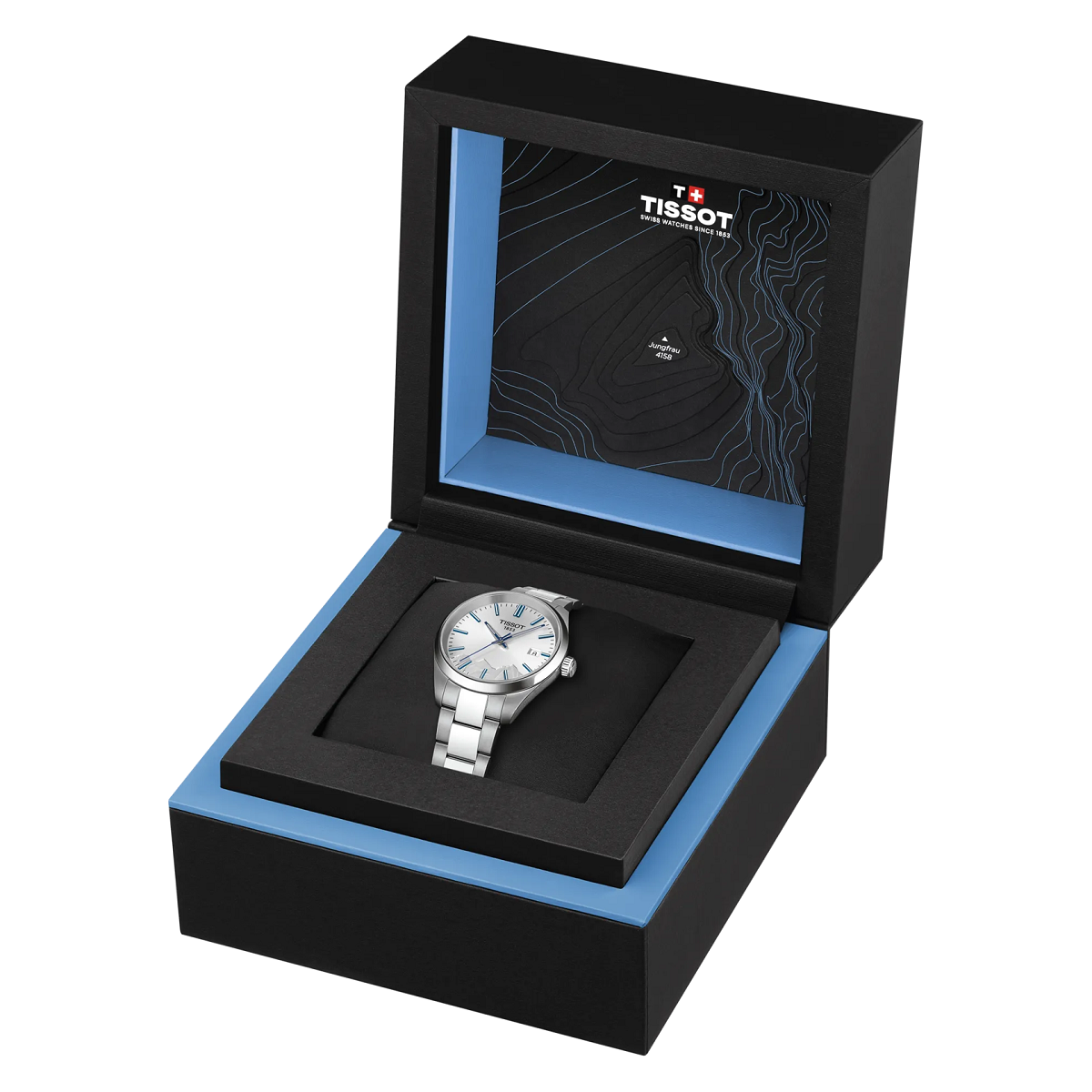 Reloj Tissot PR 100 Jungfraubahn Quartz 34mm T150.210.11.031.01