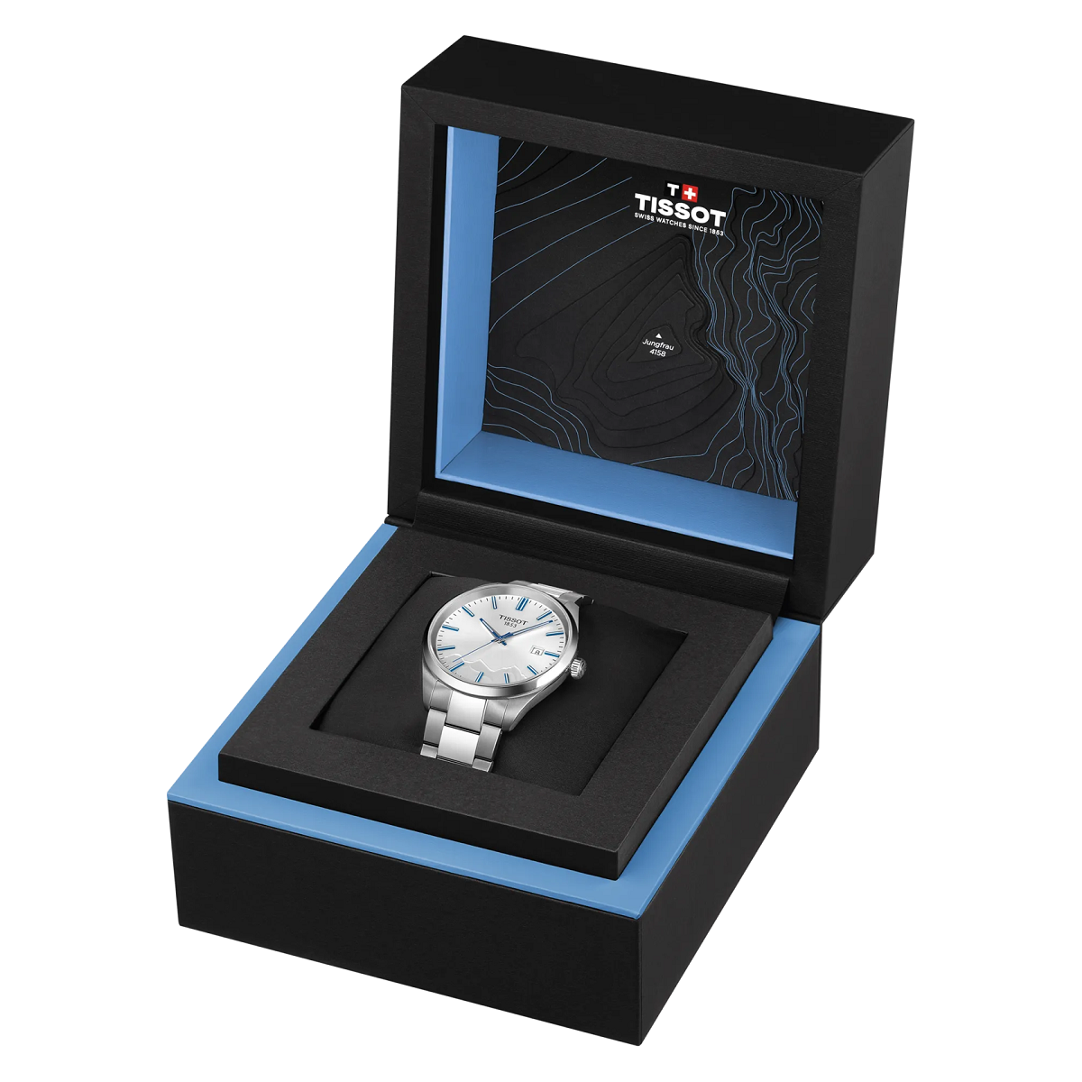 Reloj Tissot PR 100 Jungfraubahn Quartz 40mm T150.410.11.031.00