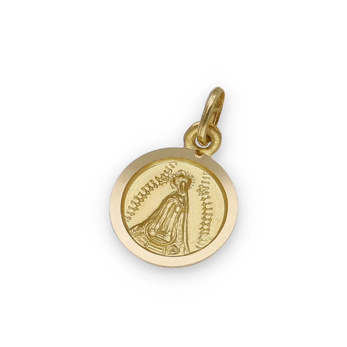 Medalla Virgen de la Soledad en Oro 18k Modelo Pequeño