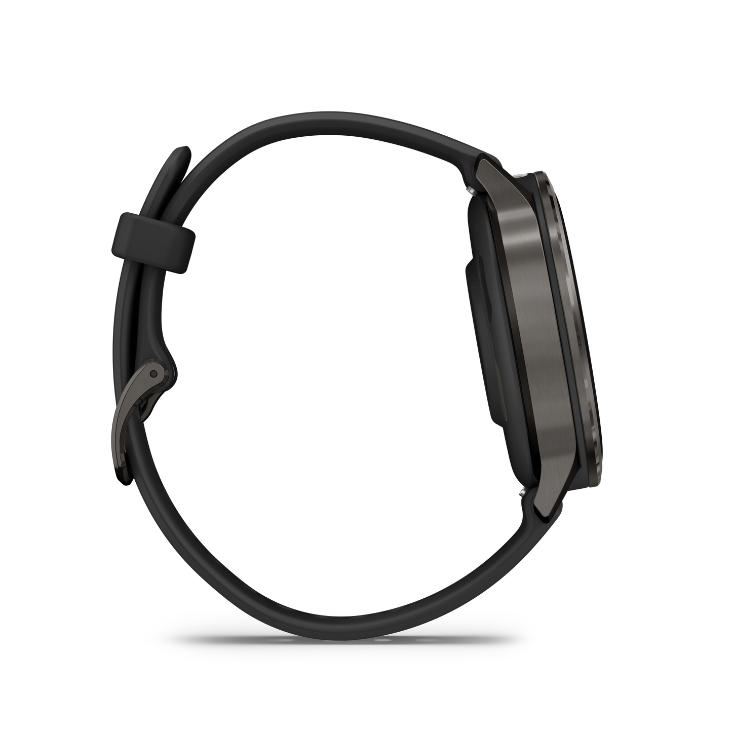 Reloj Garmin Venu® 4 - 41 mm Bisel Plateado con Correa de Silicona Negra 010-03013-02