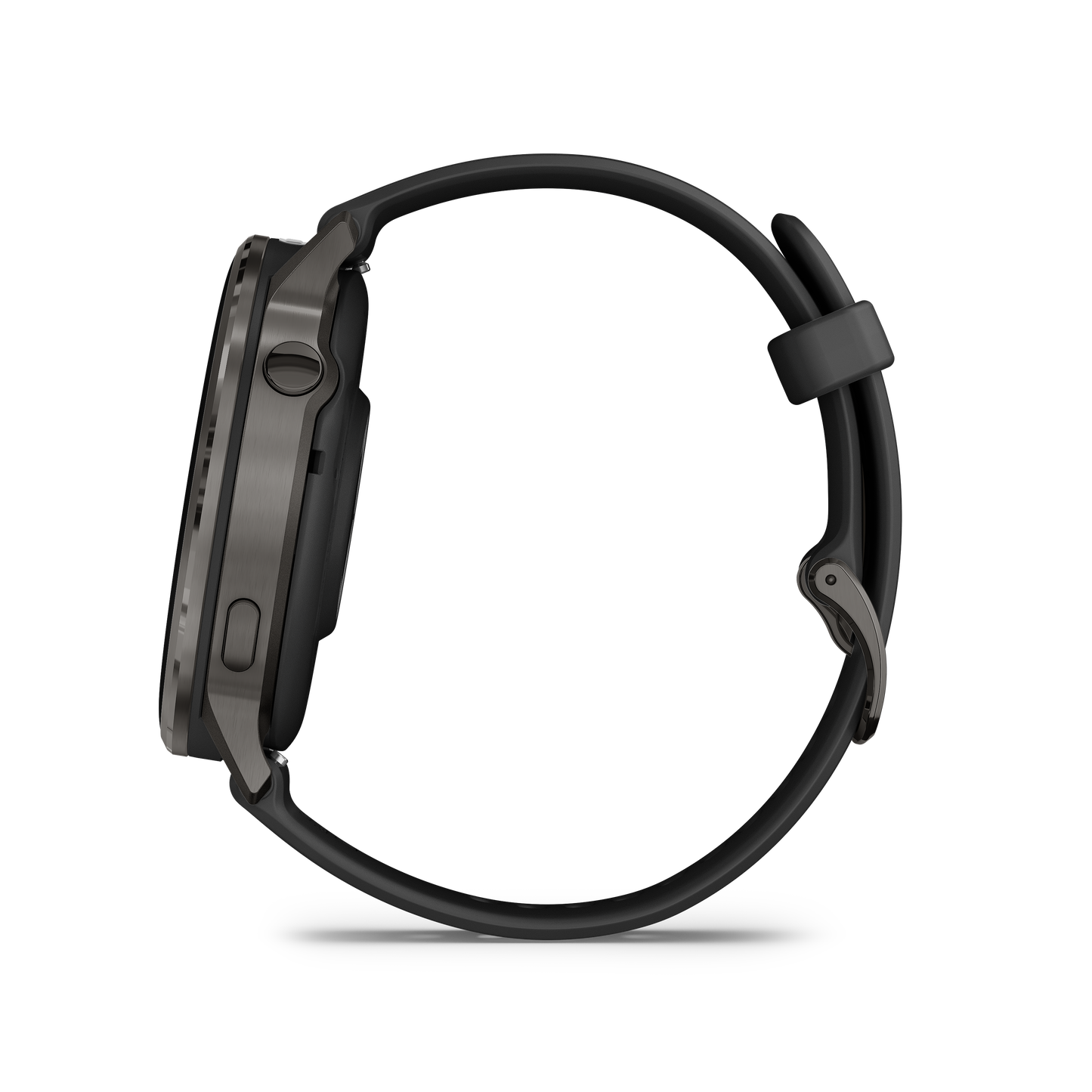 Reloj Garmin Venu® 4 - 45 mm Gris con Correa de silicona negra 010-03014-00
