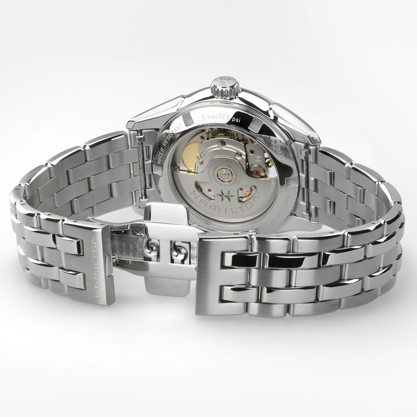 Reloj Hamilton Jazzmaster Open Heart Lady Auto H32215142