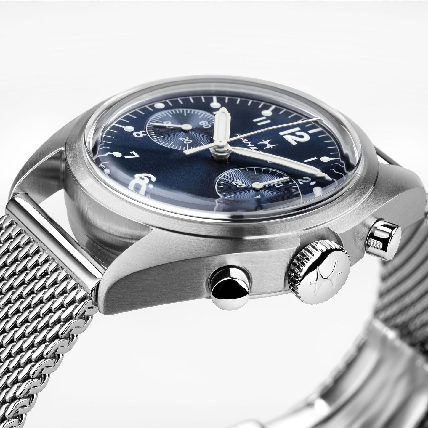 Reloj Hamilton Khaki Aviation Pilot Pioneer Mechanical Chrono H76409140