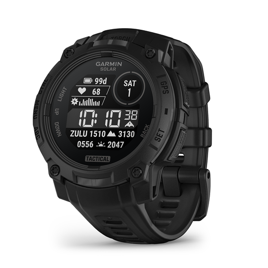 Reloj Garmin Instinct 3 - 45mm, Solar Tactical Edition Negro 010-02934-50